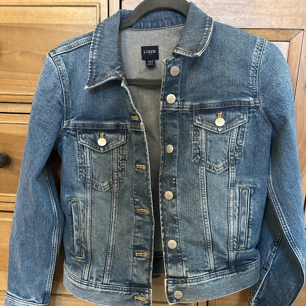 JCrew Classic Jean Jacket Size XXS -Denim‎